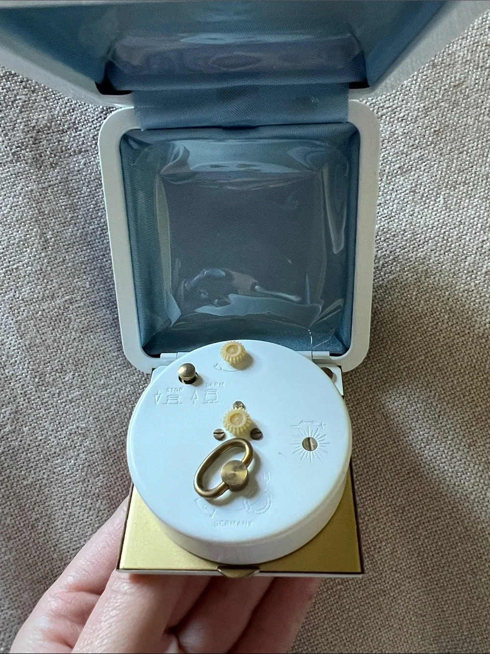 Vintage Westclox Travel Alarm Clock